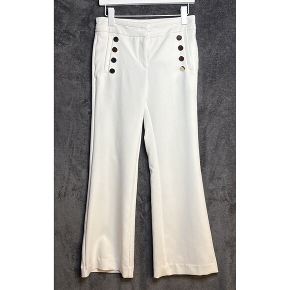XOXO Pants Womens 3/4 Sailor Retro Style Wide Leg Flare Stretch Lined Essential - Picture 1 of 10